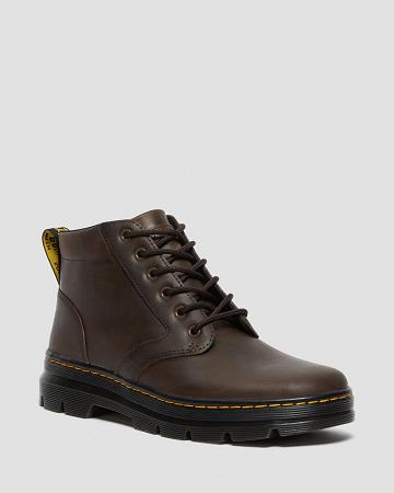 Dr Martens Bonny Læder Fritidsstøvler Herre Brune | DK 460XYU